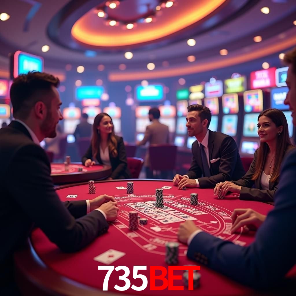 Mesa de Blackjack 735bet